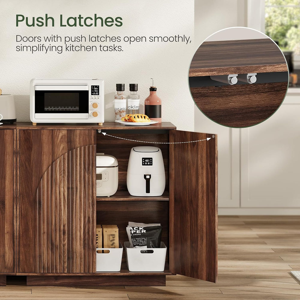 CHOEZON Buffet Cabinet, Sideboard Buffet Cabinet with Storage, Coffee Bar Cab...