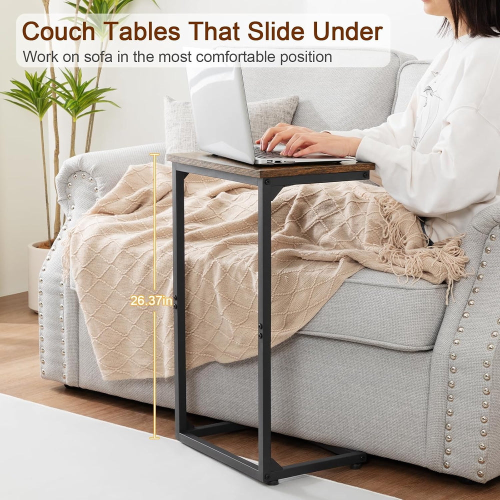AMHANCIBLE End Tables, C Shaped