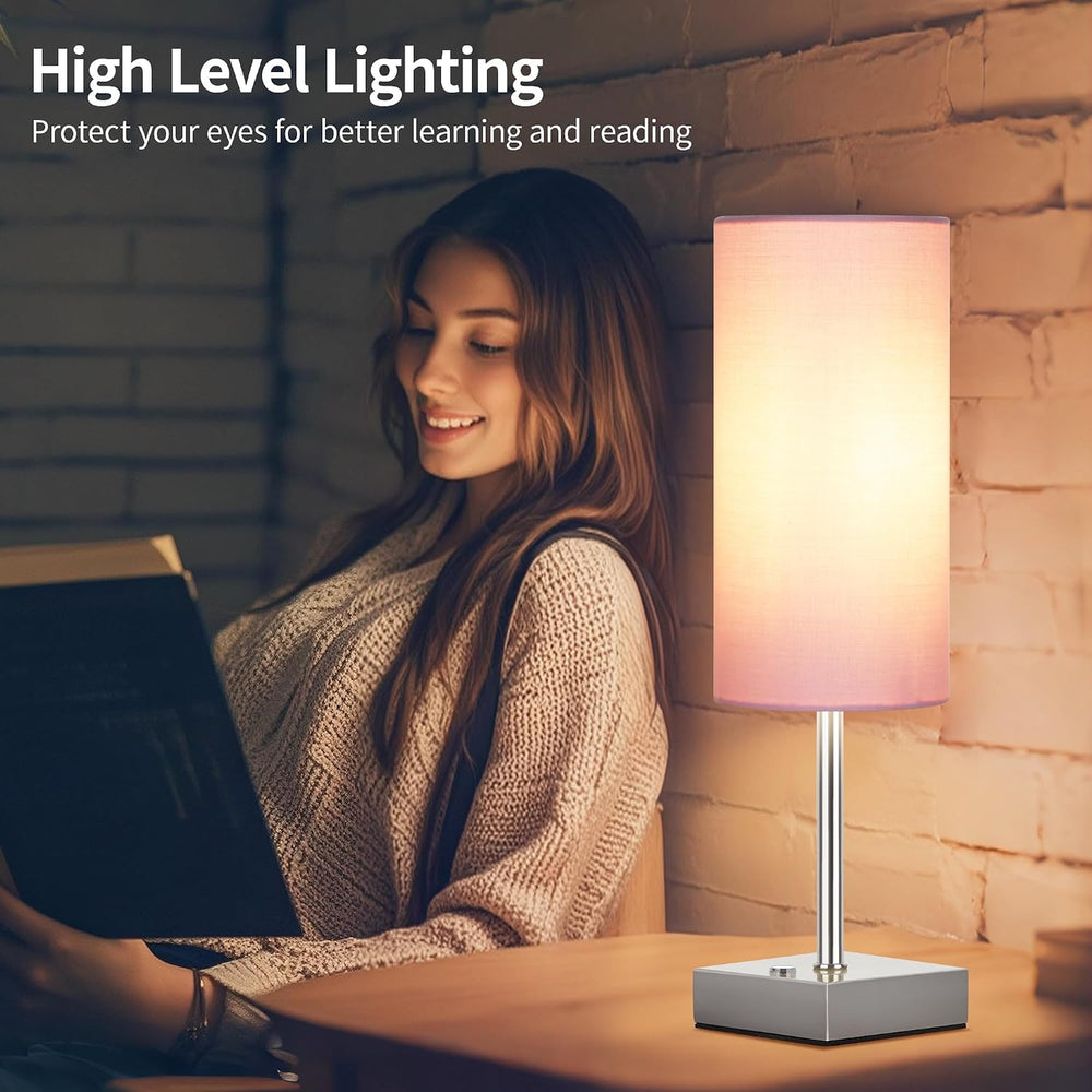 AVV Cordless Table Lamp with Dimmable, Rechargeable 3 Modes Battery Powered B...