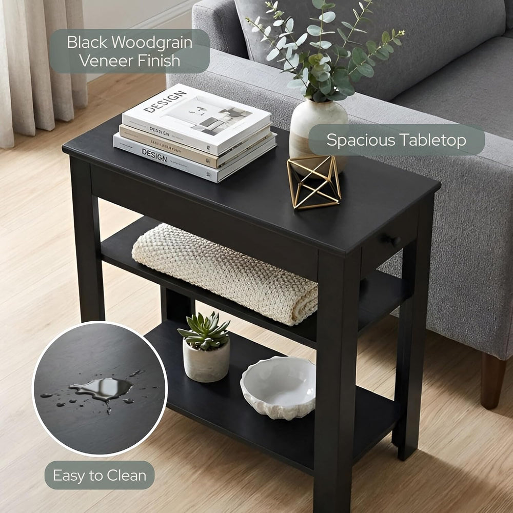 Convenience Concepts Designs2Go Baja Chairside End Table 23.75" - Transi...