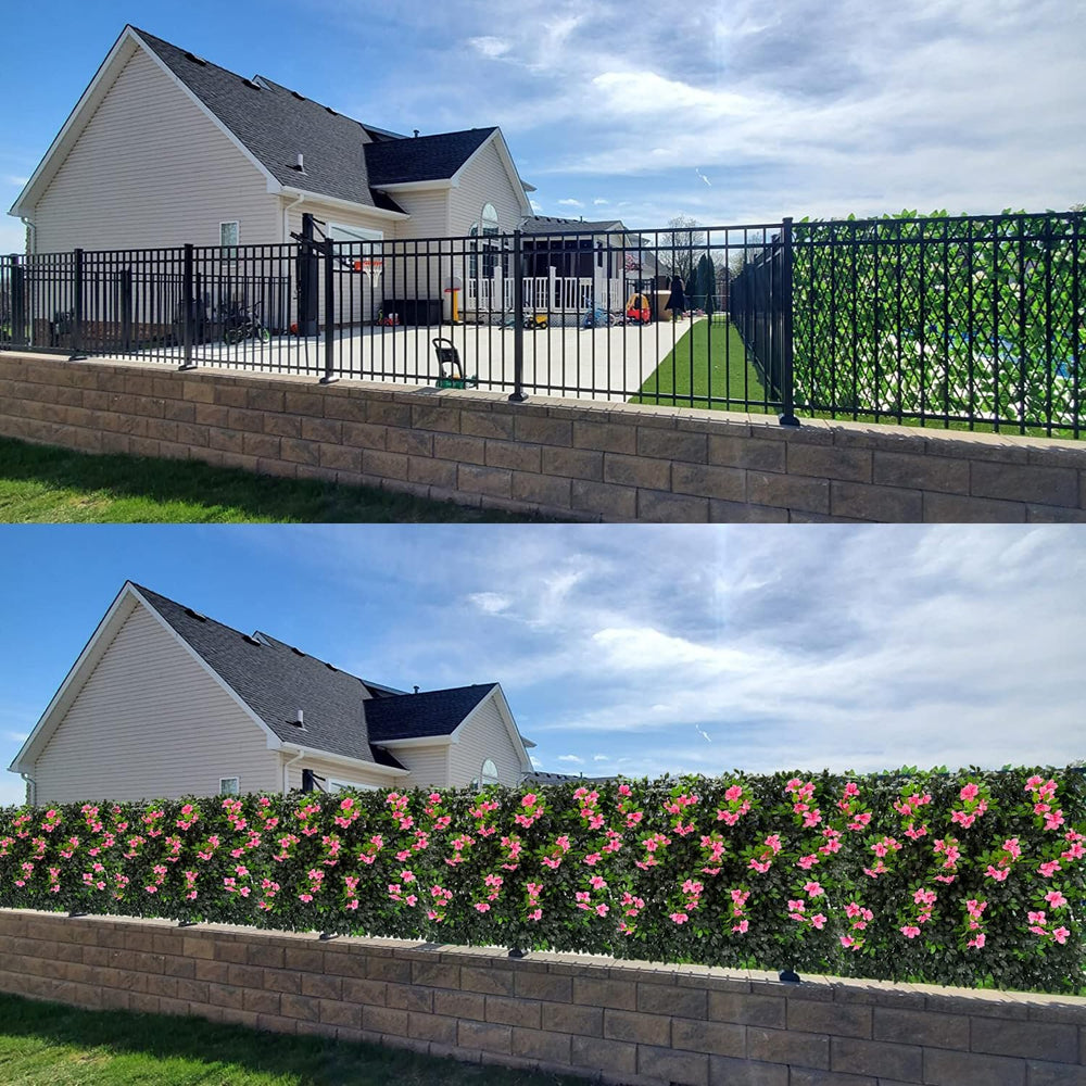 Sumery Expandable Fence Privacy Screen for Balcony Patio Outdoor,Decorative F...