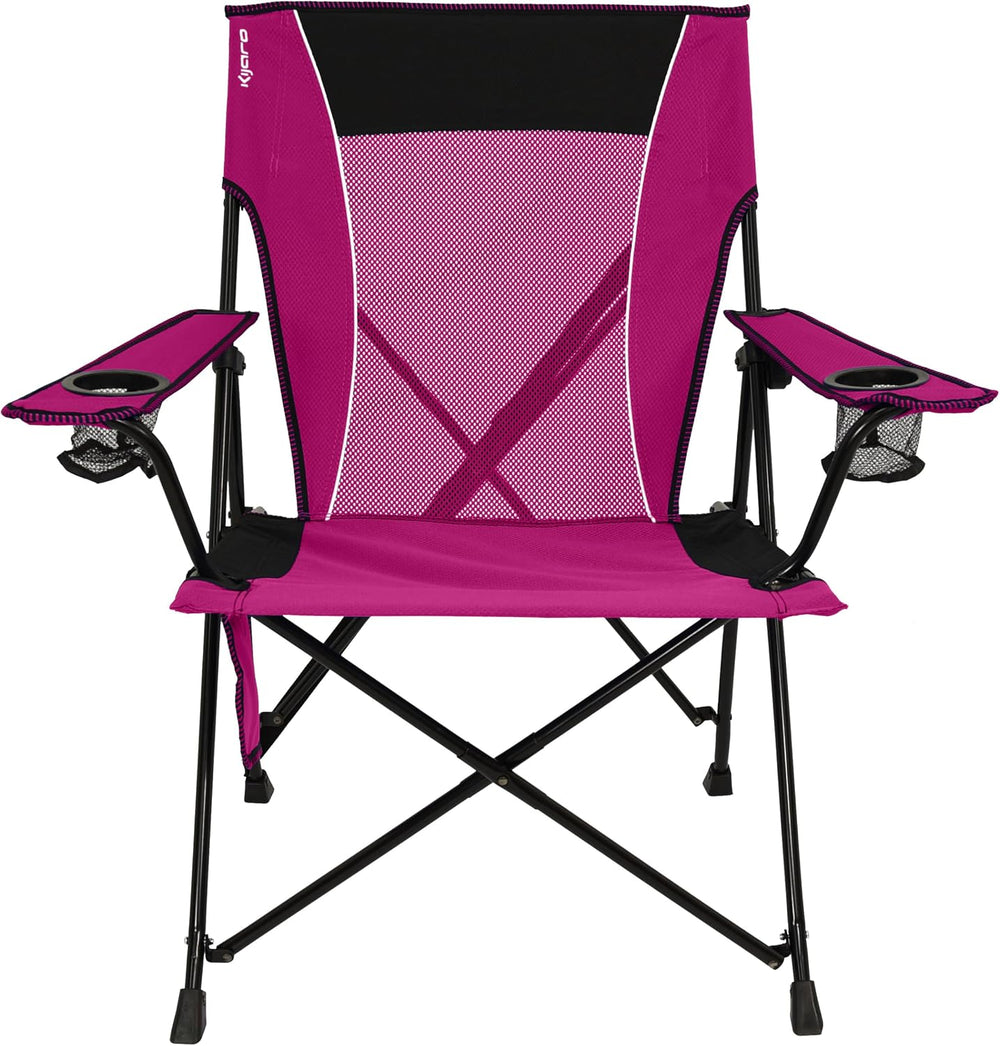 Kijaro Dual Lock Portable Camping Chairs - Enjoy the Outdoors with a Versatil...