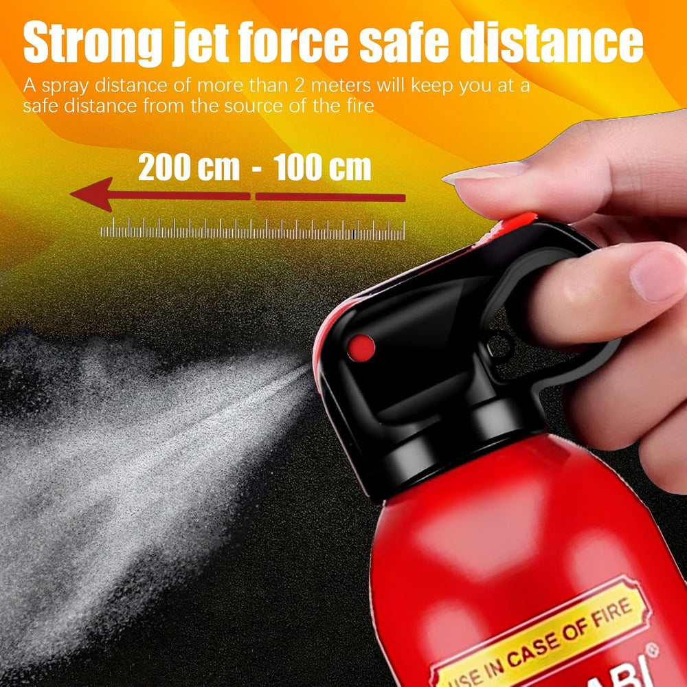 Portable Fire Extinguisher Spray With Bracket Can Prevent Re-Ignition,Best Su...