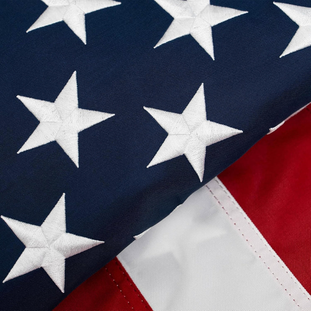 Homissor American Flags for Outside Large US Flag 6x10 Heavy Duty Outdoor USA...