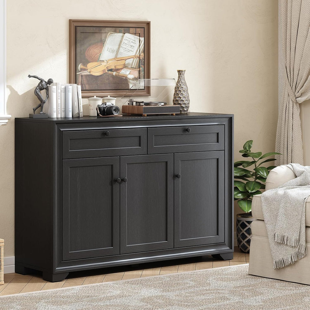 ONBRILL 48 Inches Sideboard Buffet Cabinet with Storage, Farmhouse Sideboard ...