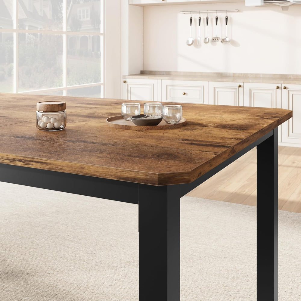 GAOMON 78 Inch Long Kitchen Table for 6-8, Dining Room Table for Kitchen Livi...