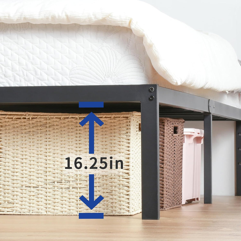Olee Sleep 18 Inch Heavy Duty Steel Slat Anti-Slip Support, Easy Assembly Pla...