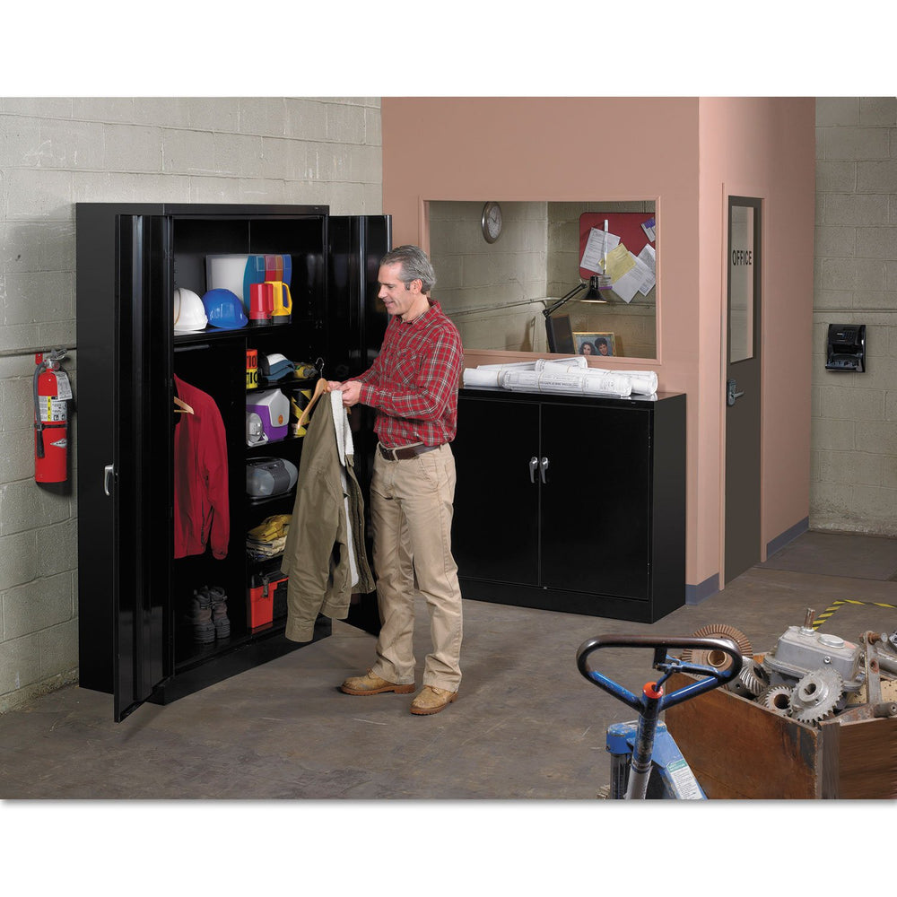 Tennsco TNNJ2478SULGY - Assembled Jumbo Steel Storage Cabinet
