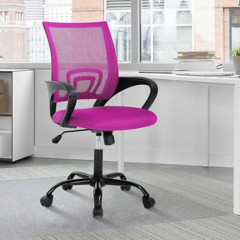 Office Chair, Adjustable Computer Chair with Lumbar Support, Office Desk Chai...