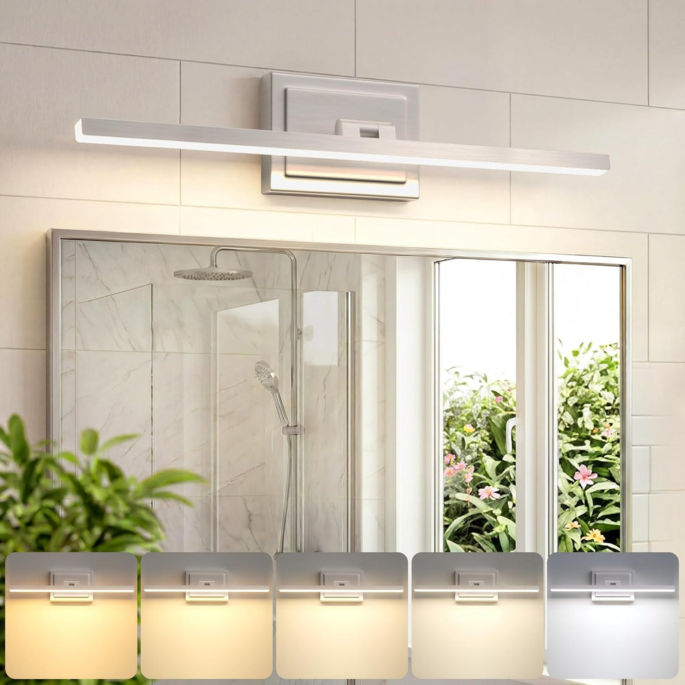 VOLISUN Modern Bathroom Vanity Light 24 inch, Rotatable, 14W Dimmable 5CCT Le...