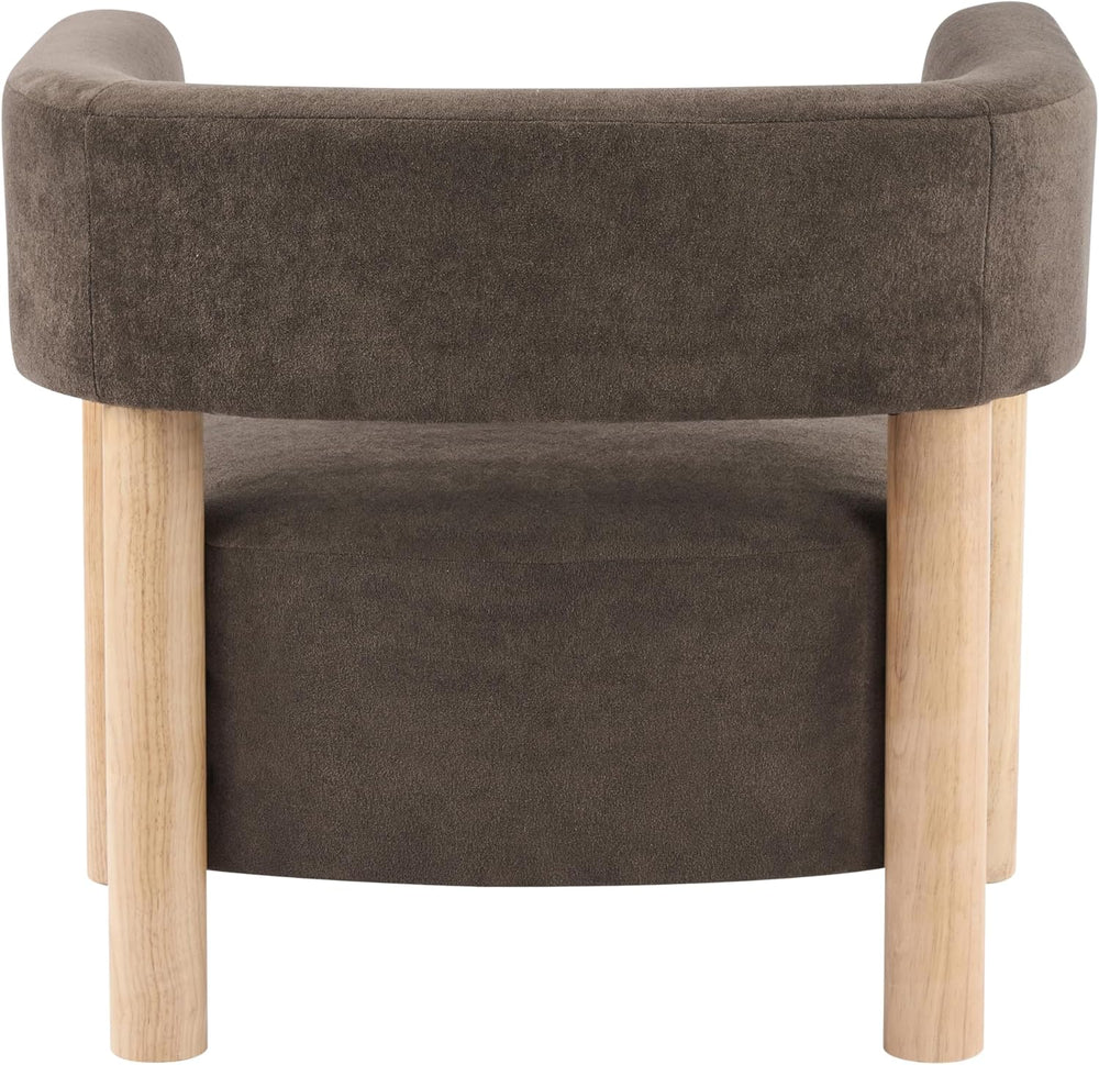 Christopher Knight Home Carly Low Profile Accent Chair, Boucle Upholstered Ba...