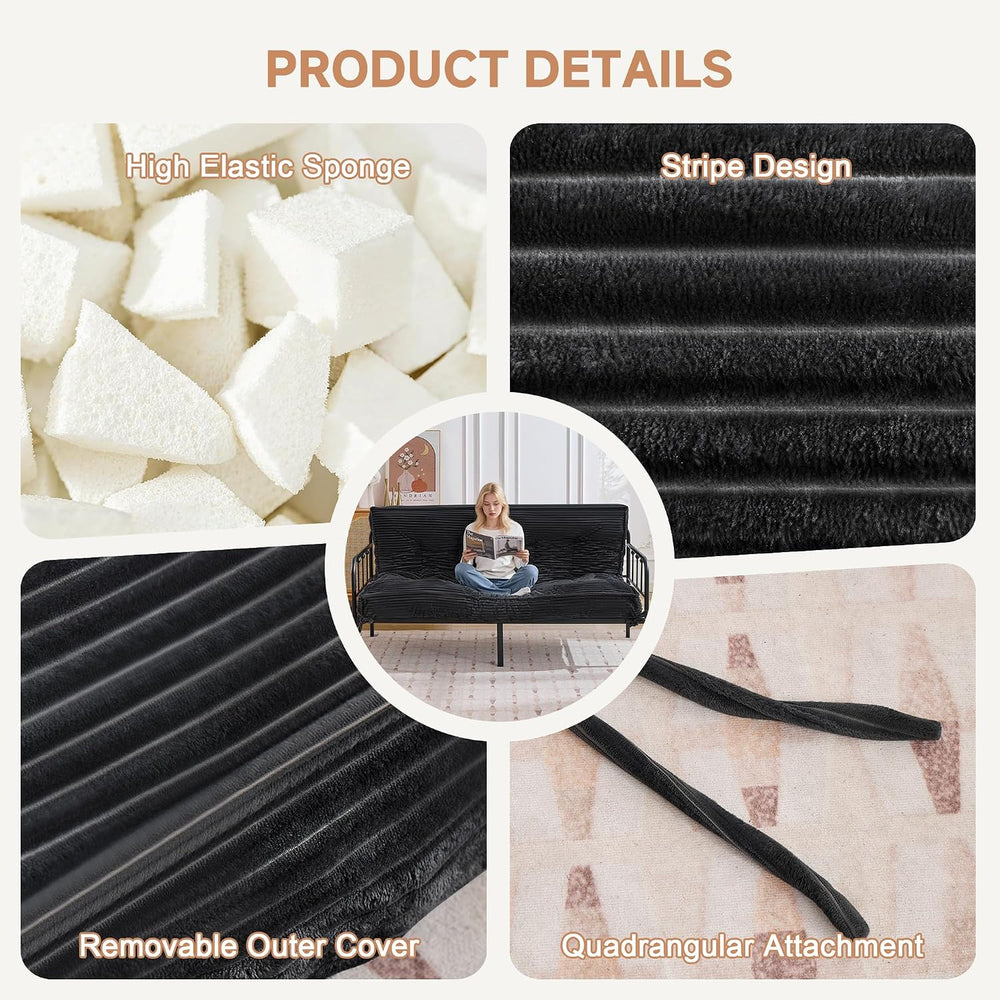 Futon Mattress Queen Size 8",Foldable Floor Mattress (Frame Not Included...