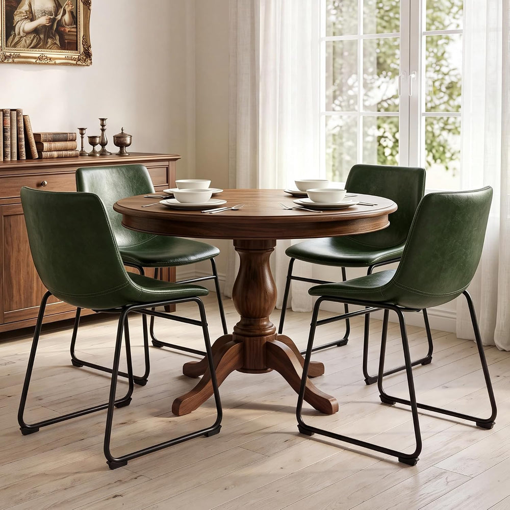 LSSBOUGHT Dining Chairs, Mid-Century Modern Dining Room Chair Kitchen Chairs,...