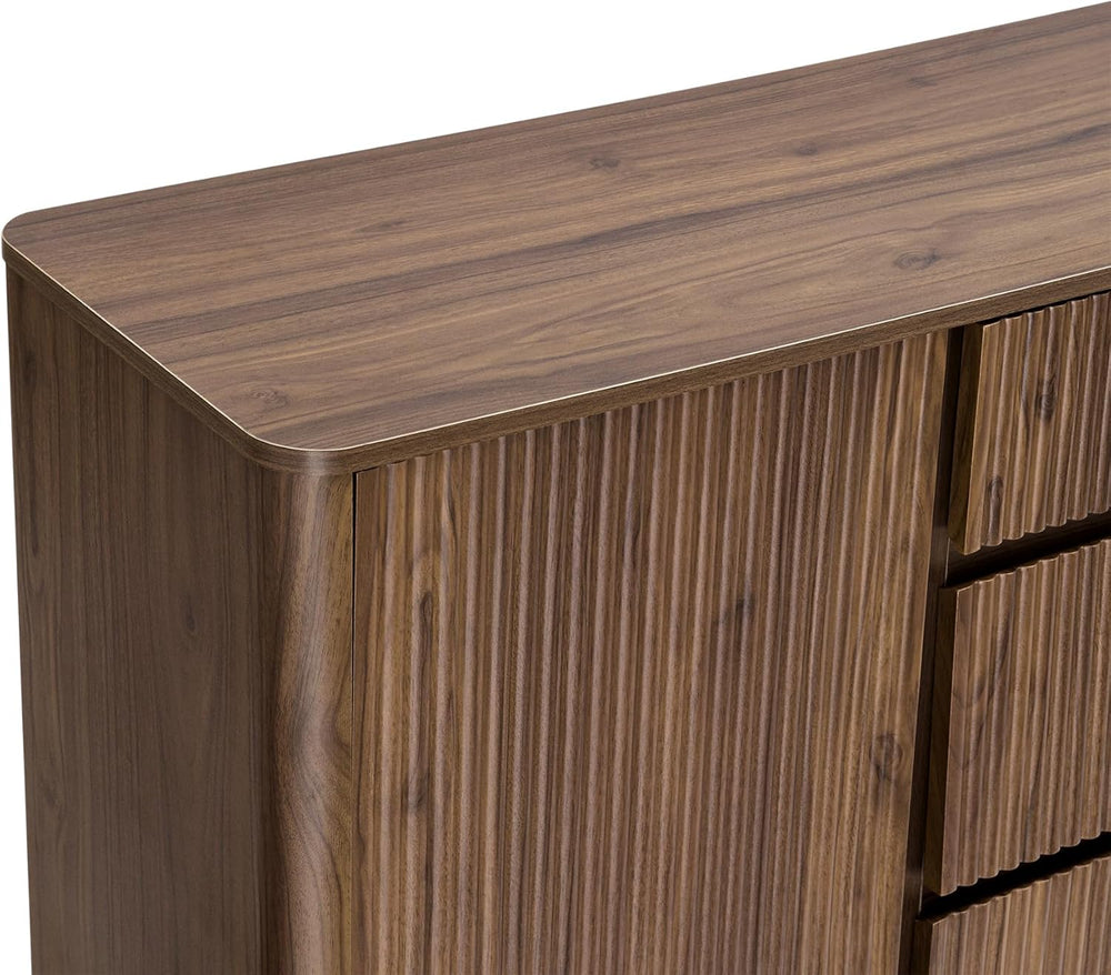 CHITA 62" Sideboard Buffet Cabinet with Storage, Living Room Accent Cabi...