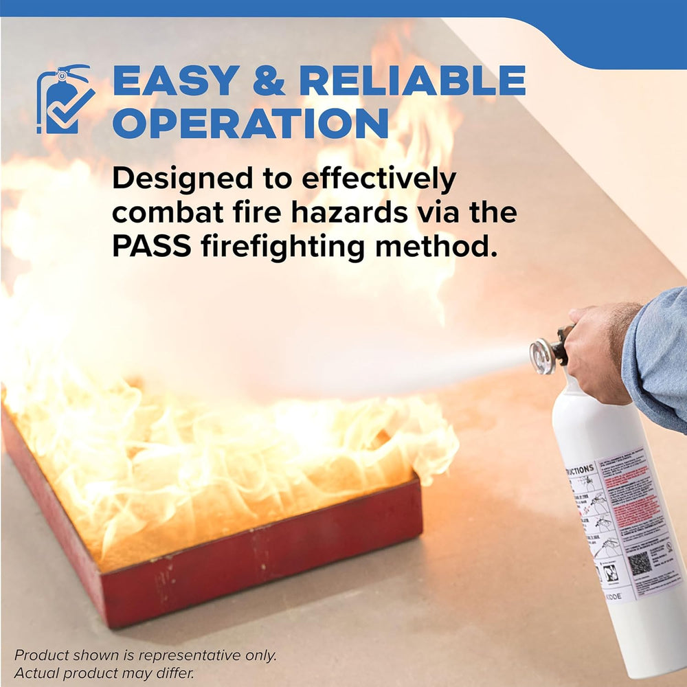 Kidde Mariner 110 Fire Extinguisher for Boats, 1-A:10-B:C, MAR110, 1 Pack