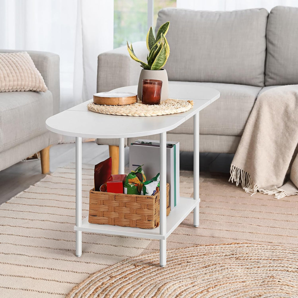 Small Oval Coffee Tables Modern Low Coffee Table for Small Space Mid Century ...