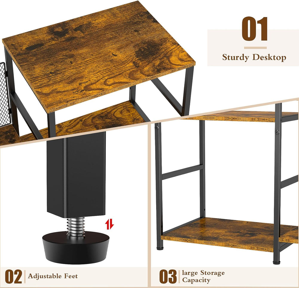ThreeHio Record Player Stand, Turntable Stand with Vinyl Storage Holds up to ...