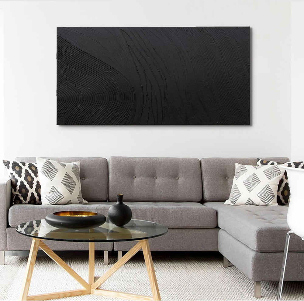 Canvas Wall Art Decor Modern Textured Wall Art Decor Canvas Art Wall Decor Bl...