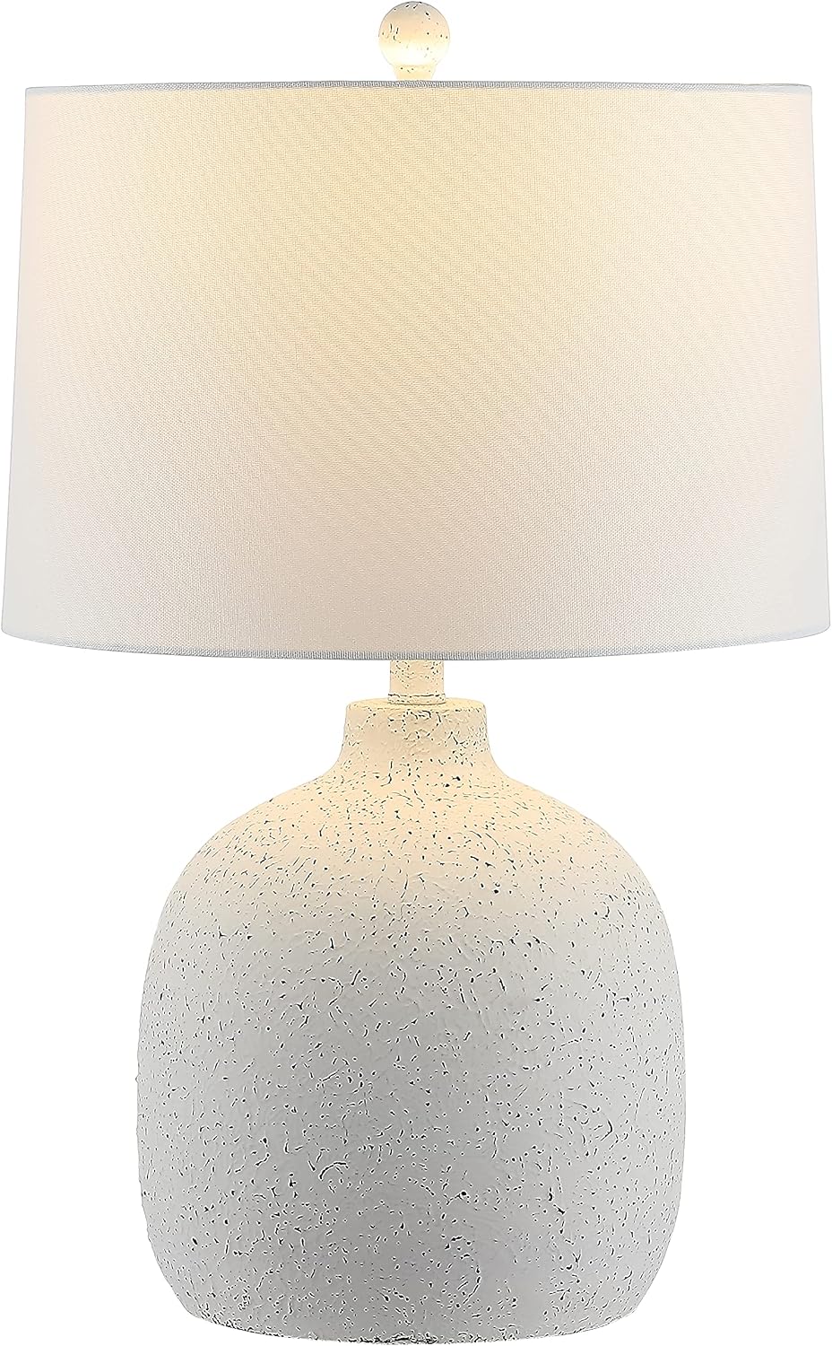 SAFAVIEH Lighting Collection Veleri Modern Cream 24-inch Bedroom Living Room ...