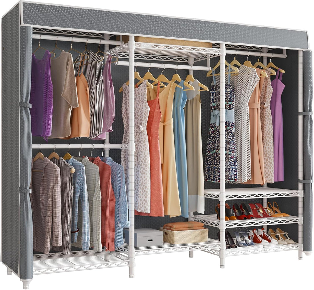 VIPEK V5C Portable Bedroom Armoires Wardrobe Closet with Cover, Heavy Duty Ad...