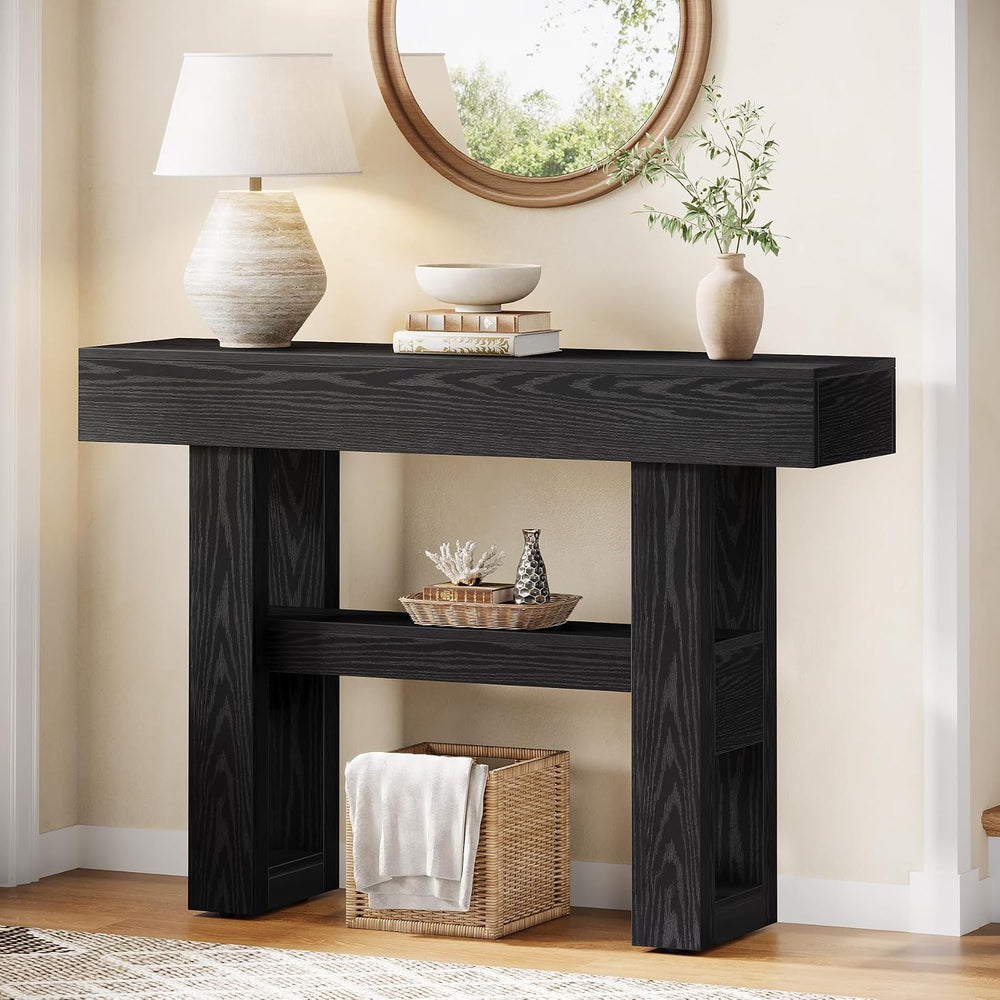 Tribesigns 41.34" Modern Console Table, Sofa Table Behind The Couch | 2-...