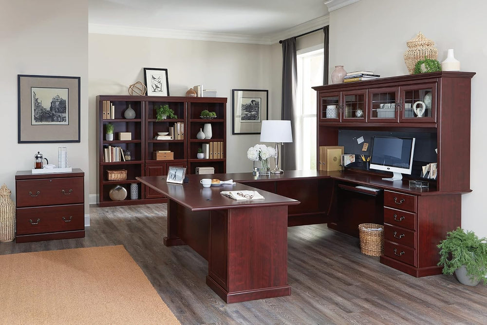 Sauder Heritage Hill Library/ Book shelf, Classic Cherry finish