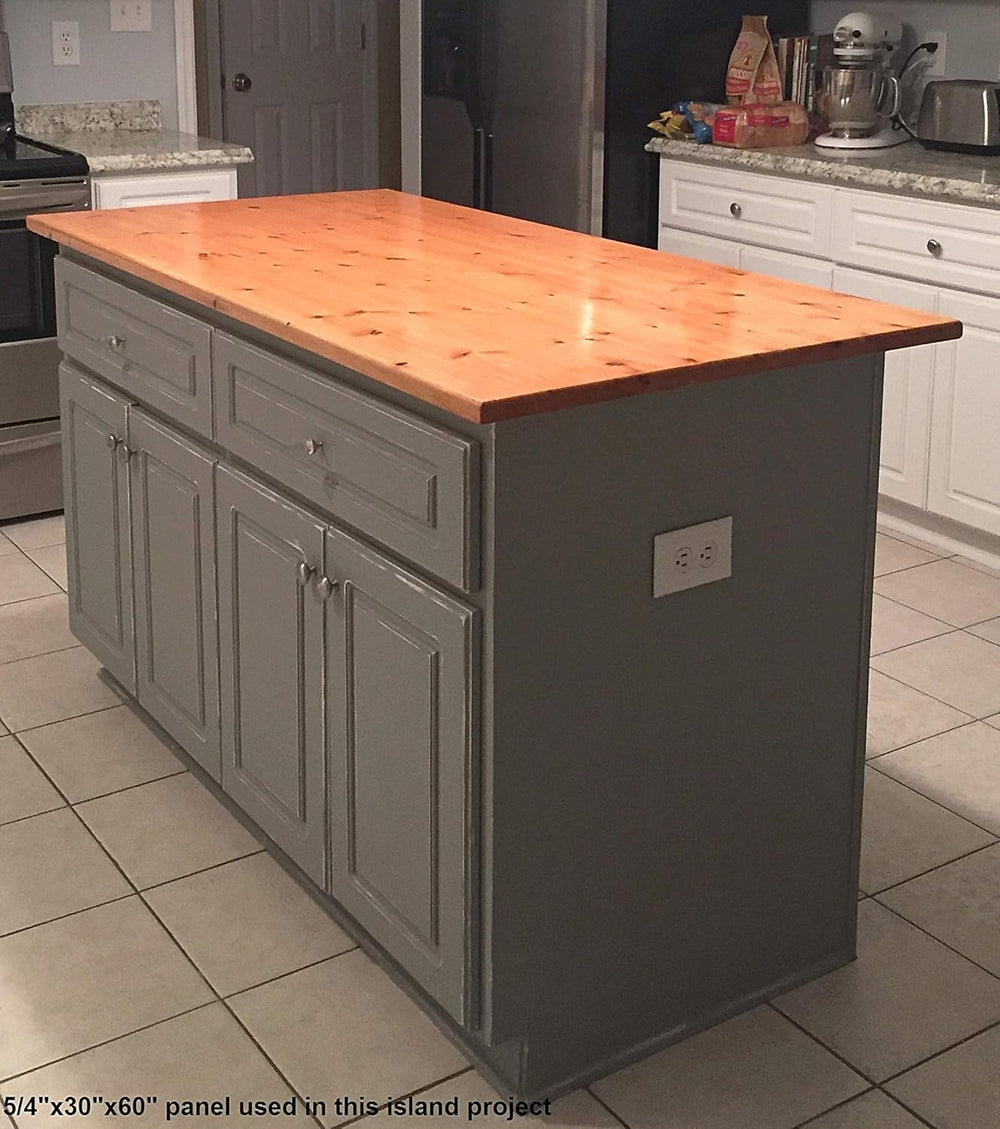 Allwood 1.18" x 30" x 48" Pine Table/Island/Counter Top (Route...