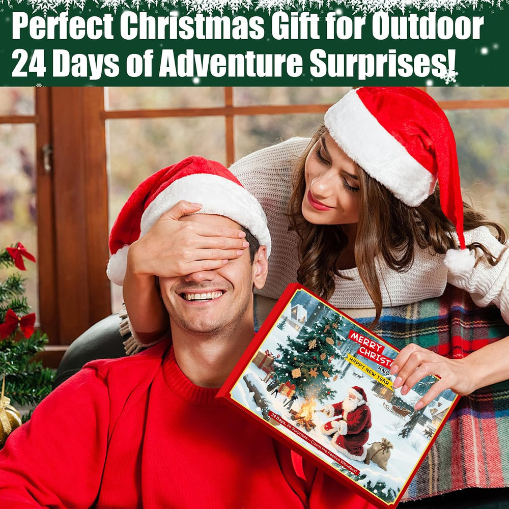 Survival Advent Calendar 2026 for Men & Teens, 24 Days Christmas Countdown