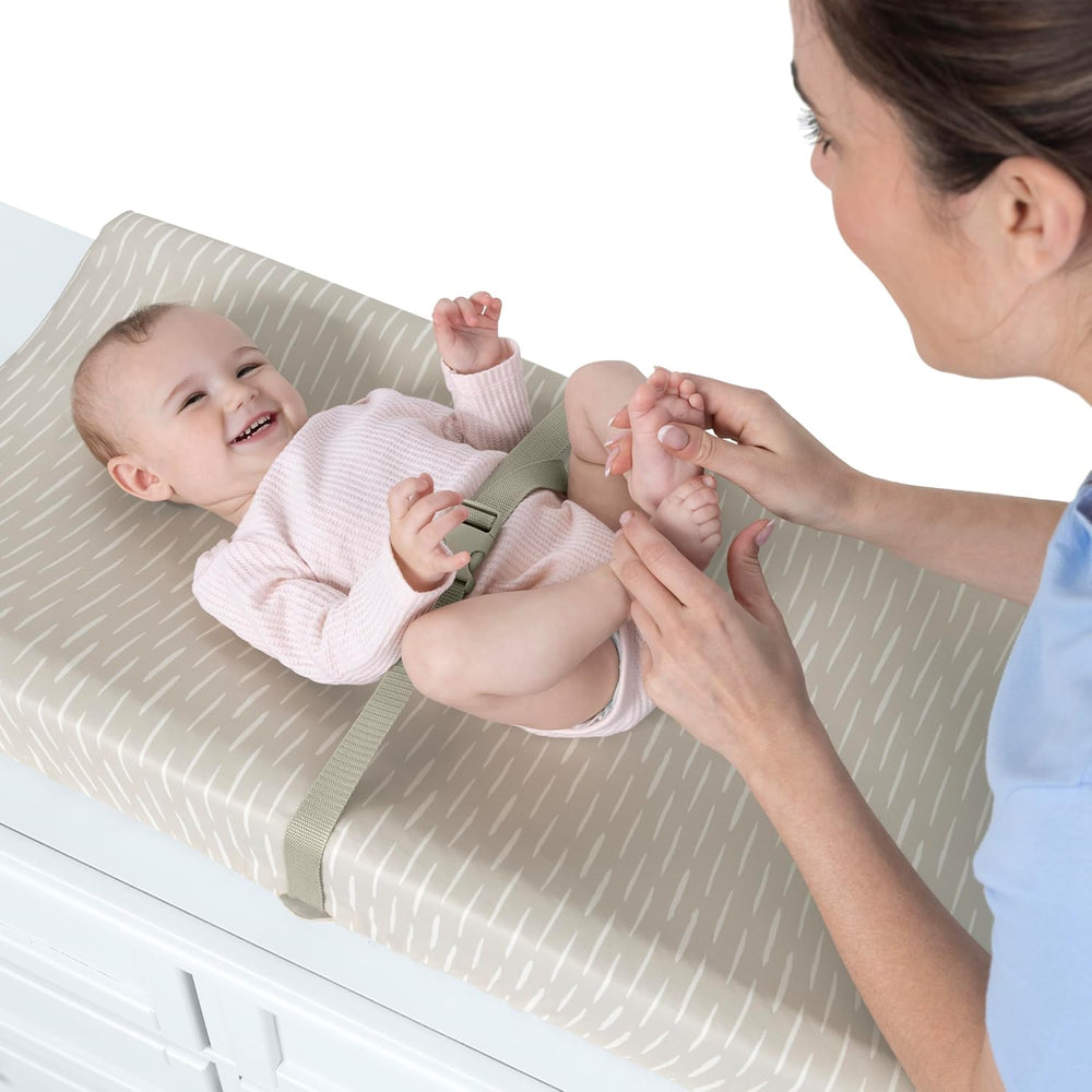 Ingenuity Cozy Clean Changing Pad with Wipeable Surface & Washable Cover ...