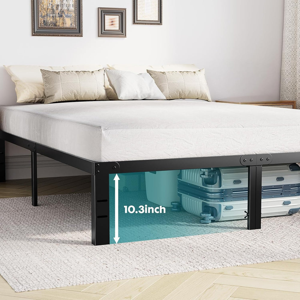 DUMOS Queen Bed Frames, 12 Inch Height Metal Platform Bed Frame