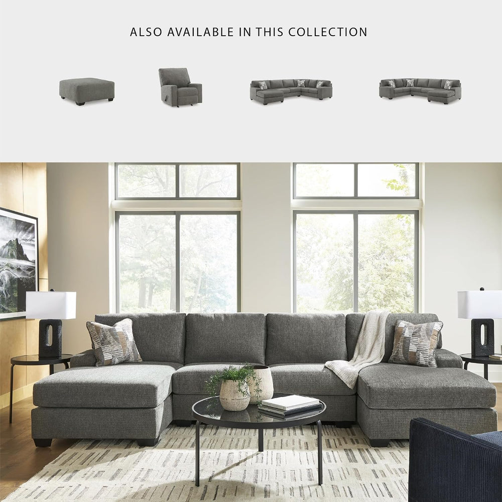 Signature Design by Ashley Revenna Casual Square Upholstered Oversized Accent...