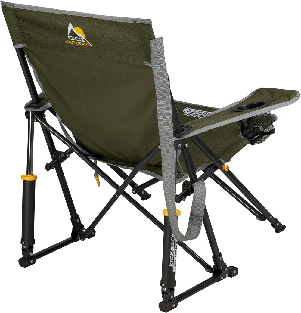 GCI Outdoor Kickback Rocker Camping Chair | Portable Folding Rocking Chair wi...