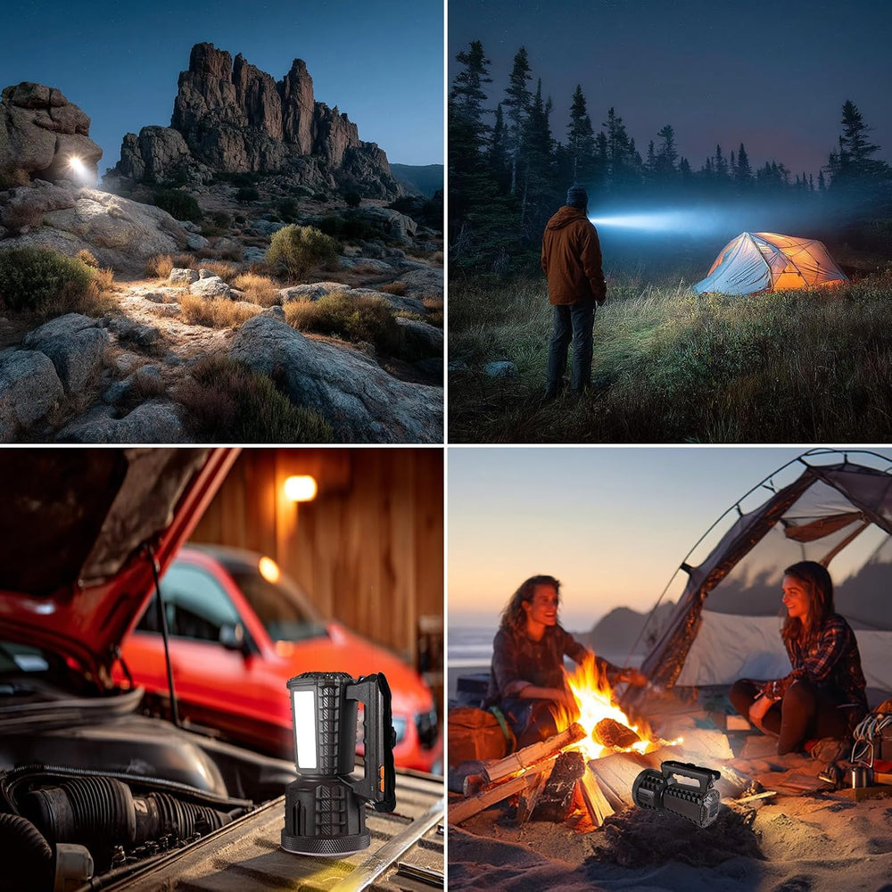 VAVOFO 2000LM 10000mAh Rechargeable LED Lantern, Camping Essentials Flashligh...