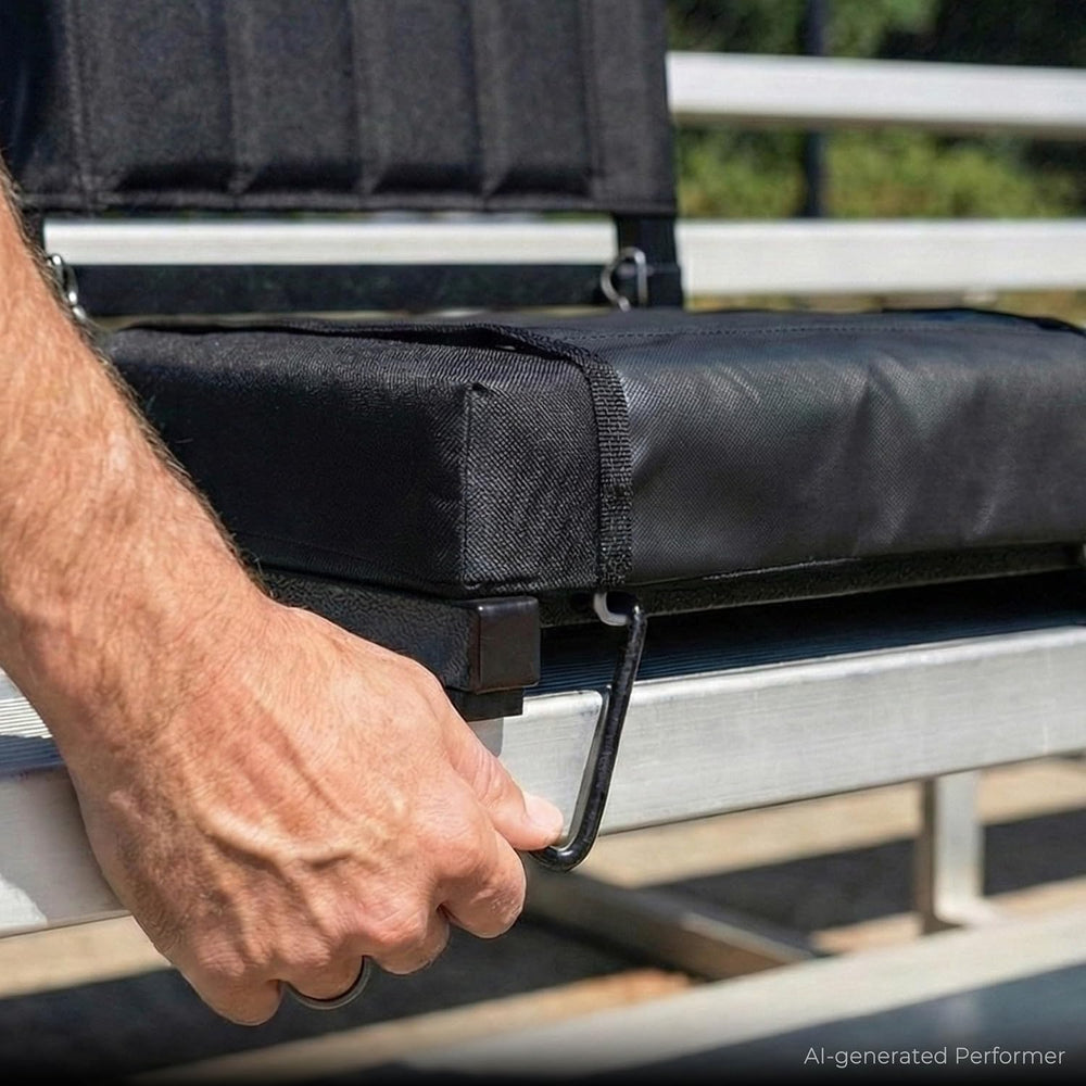 SPORT BEATS Stadium Seats with Back Support Folding Chair for Bleachers