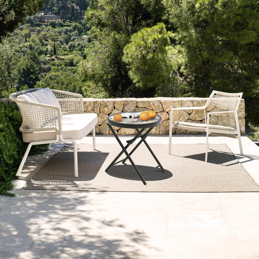 Folding Outdoor Side Table