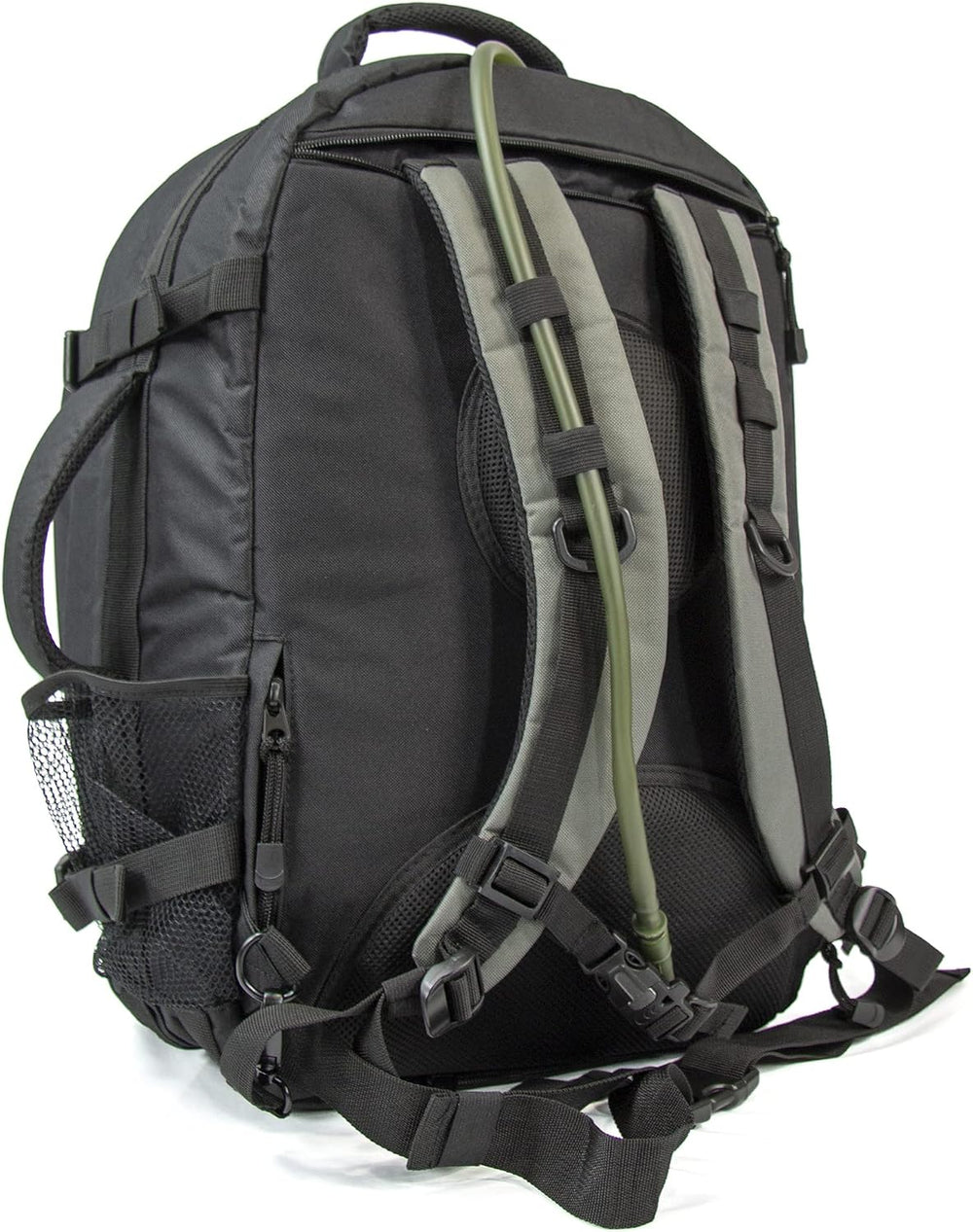 Emergency Zone Backpack: Tactical, Red, Black | Lightweight & Durable