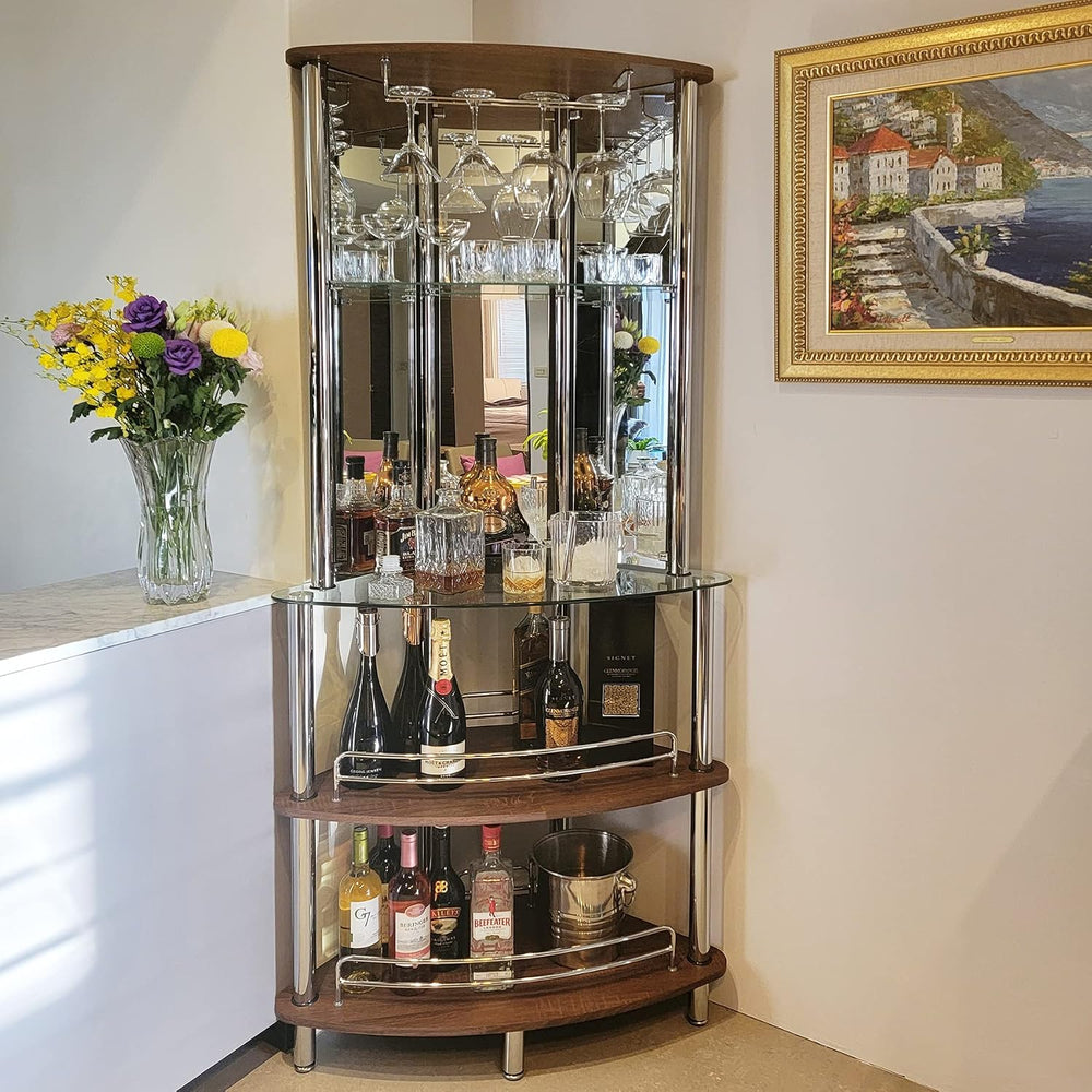 Mango Steam Contemporary Modern Home Entertainment Liquor Bar Catalina Table ...