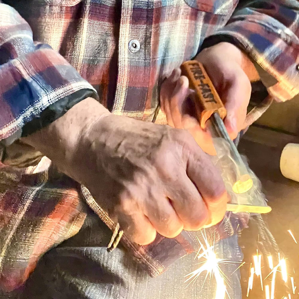 Fire-Fast Trekker. Best Emergency Waterproof Survival Fire Starter. Magnesium...
