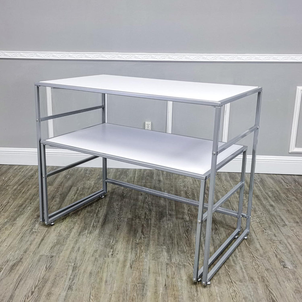 FixtureDisplays Nesting Display Tables, Set of 2 (41.46" W x 24.02"...