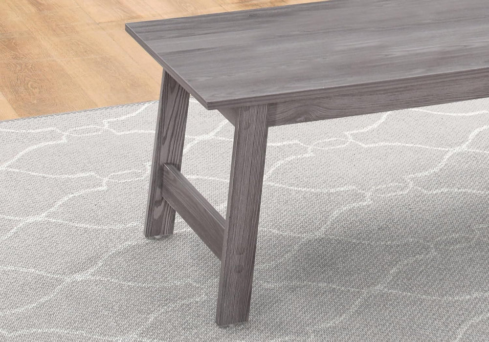 3pc Grey Laminate Table Set for Living Room with Particle Board | Minimalist ...