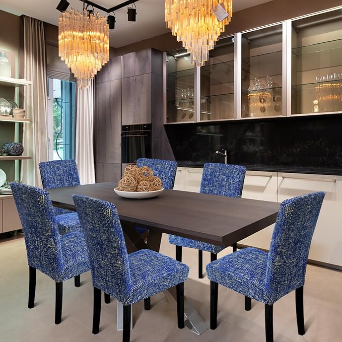 Chair Covers, Stretch Kitchen Chair Covers/Dining Chair Covers for Dining Roo...