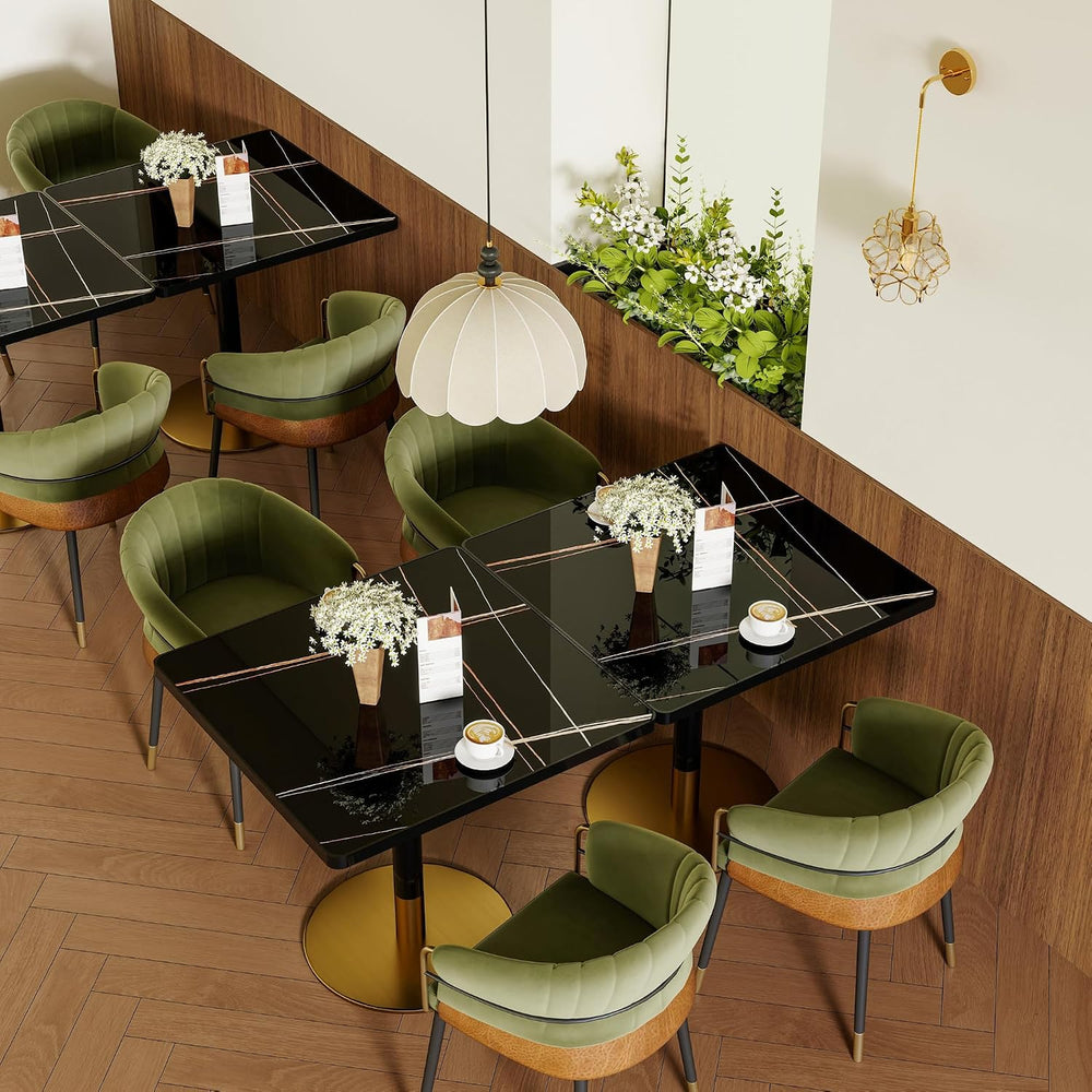 63''Dining Table for 4-6,Modern Sintered Stone Dining Table,Kitchen T...