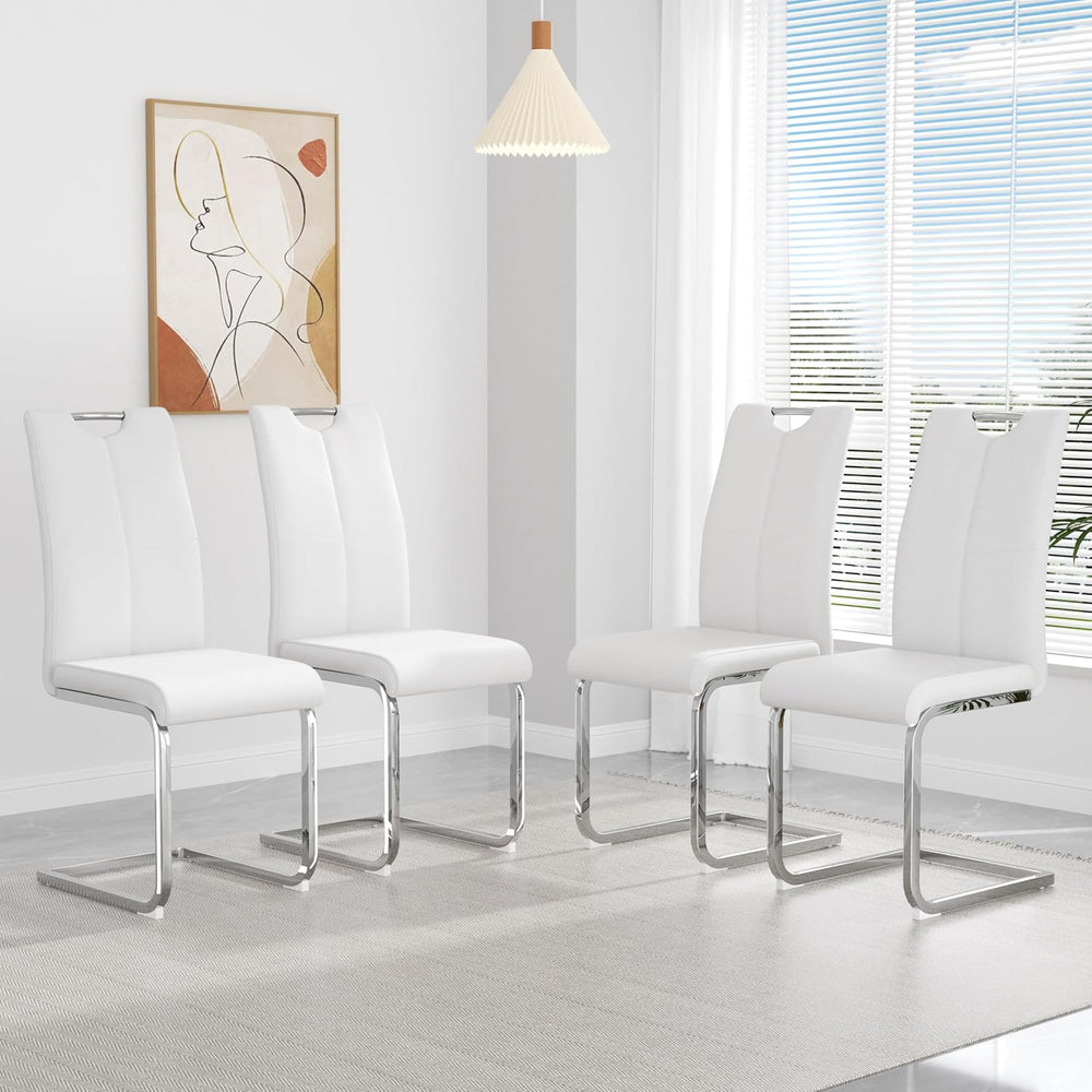 yeag Modern Dining Chairs Set of 4, Kitchen & Kitchen Room Chairs, with S...