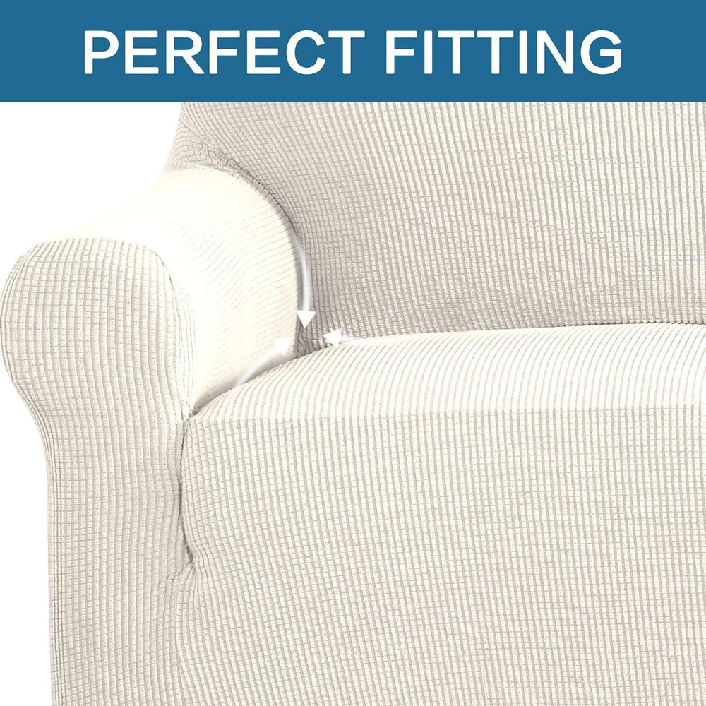 H.VERSAILTEX Armchair Cover Stretching Skid Resistance Couch Cover for Dogs W...