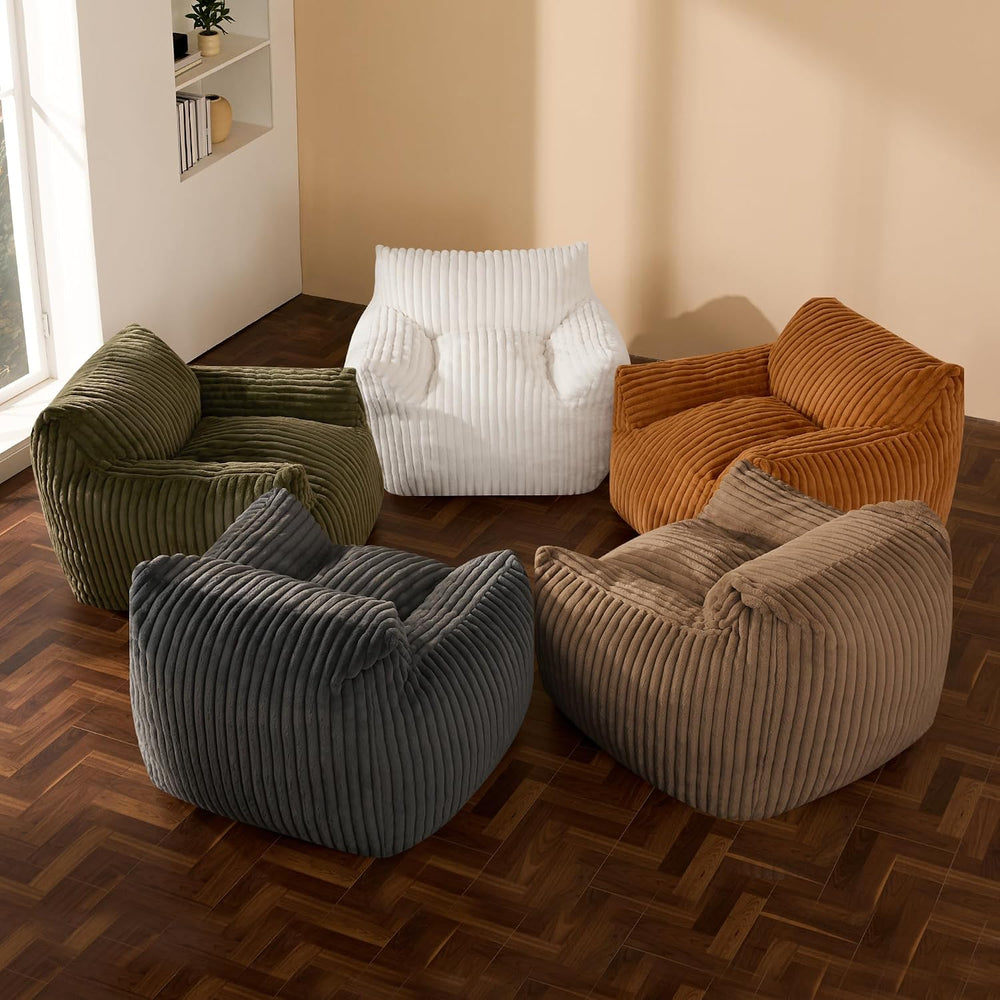 Oversized Bean Bag Chair for Living Room Furniture Bean Bag Chairs for Adults...