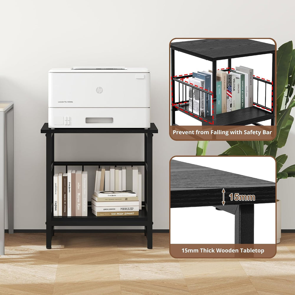 EazeHome 18" Square End Table, Modern Nightstand Side Table, Nightstand ...
