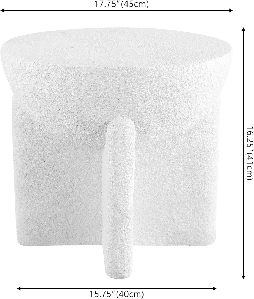 Eyely LBT1109B Frederick 16.25" Minimalist Modern Drum Indoor/Outdoor Ac...