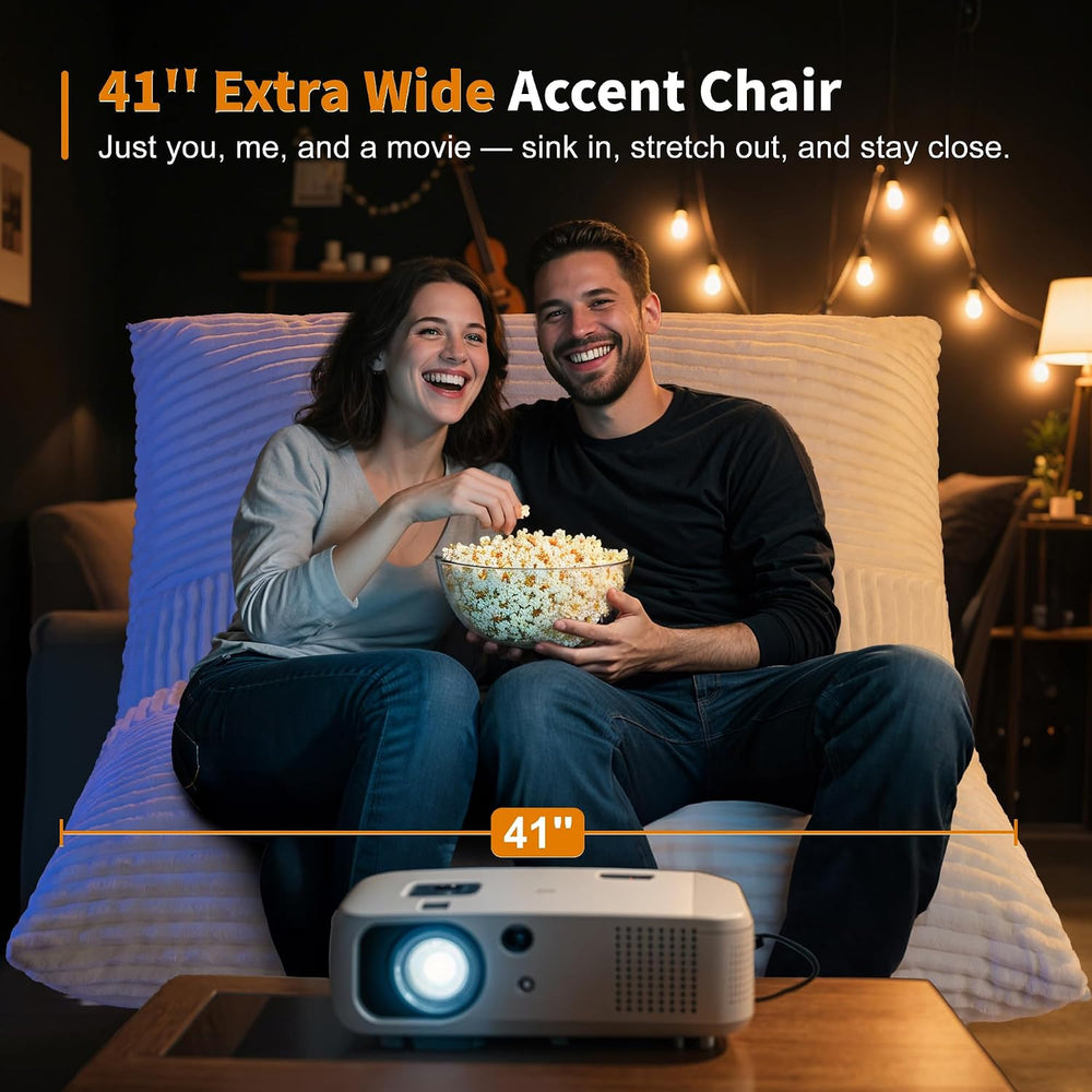 Cloud-Like Oversized Accent Chair Comfy Reading Chair for Adults, Extra-deep ...