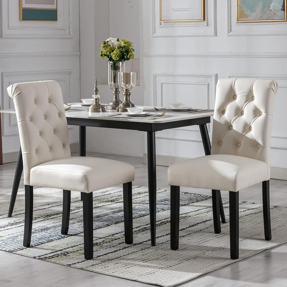 chairus Dining Chairs Set of 2 Mid Century Modern Living Room Chairs with But...