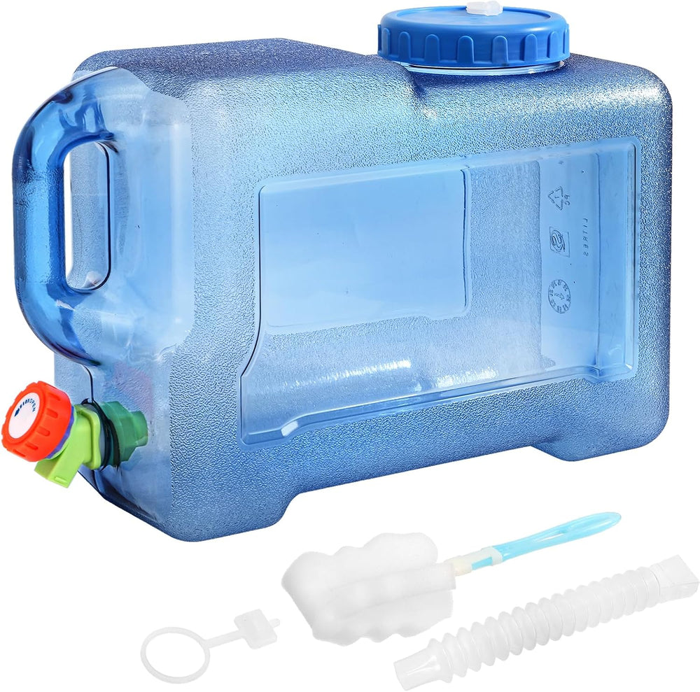 ZOOFOX 3.17 Gallon Water Jug with Spigot, Portable Water Container, No Leakag...